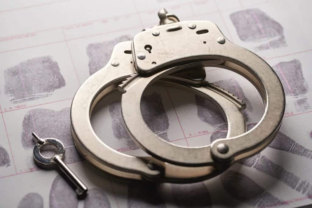 Cannabis law: handcuffs